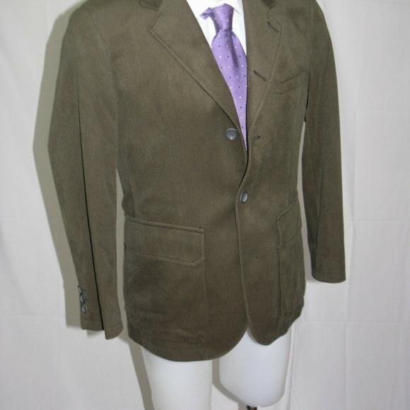 Emporio Armani Green Line Four Roll Three Blazer